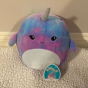 NWT Hallie Narwhal Squishmallow